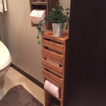 おしゃれなトイレットペーパーホルダー ストッカー