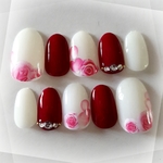 Rose Nail Pink×Bordeaux