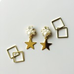 ポイントスターパールのピアス✳︎