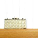  ( •Θ• )<コンパクト！  薄型がま口長財布・モロッカン柄