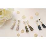 【新色】大人キレイ♡タッセル＊bijouイヤリング(ピアス)