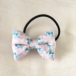 新作！！liberty リバティ☆ふわもこリボンのヘアゴム