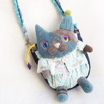 roji1208さま専用ページ☆ねこさん☆ぽしぇっと　まだまだおネムのパジャマくん 