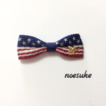 シングルアメリカンりぼん☆プラスチックバレッタ