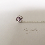 brilliant -amethyst neckrace-