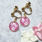 送料無料 桜さくら  イヤリング（ピアス）