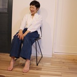 【心地よい服】ピマコットンでお仕立てした、こだわり抜いたスキッパーシャツブラウス（ペルヴィアンピマ天使の髪・ホワイト）