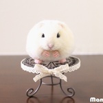 まるまるハムちゃん(パールホワイト）