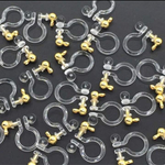 【20個入り】樹脂ノンホール ピアス 