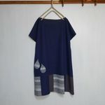 バイオレット　の　雫　【暖か　チュニック　ワンピース】