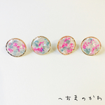 Flower circle／ノンホールピアスorピアス