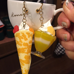 クレープ、パフェイヤリング