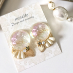 再販♡Ice cabochon & goldold leaf