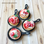 2枚のせ♡ホイップ&イチゴたっぷりパンケーキ