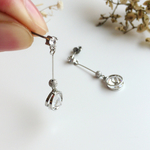 shining brightly.:*ジルコニアピアス