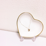 ネックレス風♡︎ハートの小物入れ