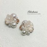 ぽっとパールビジューに咲く1輪の桜