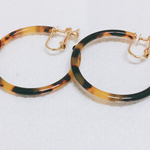 SALE❗️再々販☆新作☆べっ甲 フープ イヤリング
