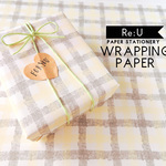 【WRAPPING PAPER】ファブリック（4枚入り/ラッピングペーパー）
