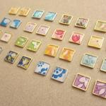 コットンピアス 【小花柄】