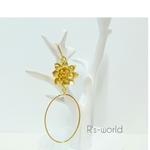Water Lily ピアス/イヤリング