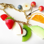 フルーツごろごろバッグチャーム