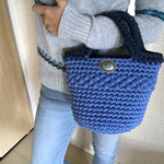 ころんとかわいい丸底大きめバッグ