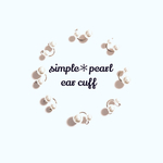 【パール祭‼︎】【選べるサイズ!!】simple＊pearl ear cuff【半額‼︎】
