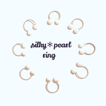 silky＊pearl ring