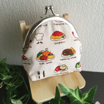 小さくてもおいしそう^_^ご馳走がま口