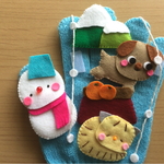 雪やこんこん 手袋シアター