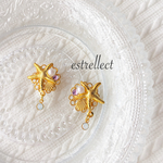 再販★ASTER ドロップ イヤリング or ピアス
