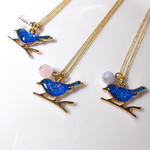 🐦幸せのネックレス(青い鳥)