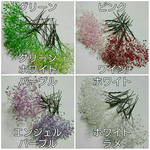 本物花＊かすみ草の選べる髪飾り５本