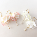 フラワーピアス・桜色