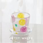 【名前入れ無料】箱入り♡春色の水玉グラスのC&S♡