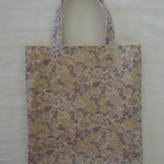 ぺったんこバッグ*リバティ*Betsy*ブルーグレー*32×28㎝