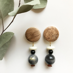【33％OFF中】WOODY EARRING【011】