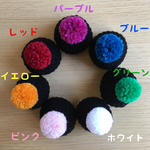 バイカラーニット帽  ブラックシリーズ