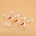 くるくるxくるくるｘピアス【銀】再販