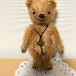 11センチ 小さなテディベア 鍵チャーム