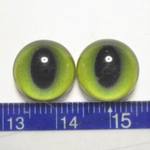 にゃんこのおめめ○猫目○グラスアイ○半球12ｍｍ○12140