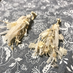 no.6 yarnshowerタッセルイヤリングorピアス