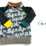 ☆110☆あったかキルトニットのスタンドカラートレーナー