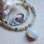 Sea Opal Necklace 