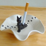 灰皿(小)　♪ねこの火消し♪