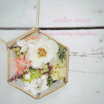 "chisana_bouquet"リングピローGLD