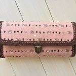 《New》カード収納たっぷりの長財布＊はりねずみピンク