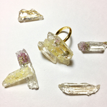 天然石風の指輪