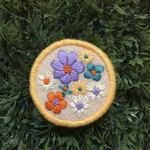 お花の刺繍ブローチ✴︎104